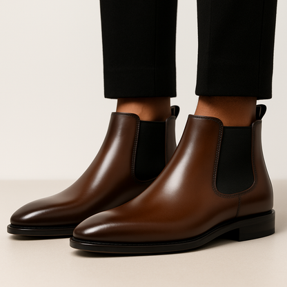 Herren Stiefel Schmale Form Seiteneinstieg