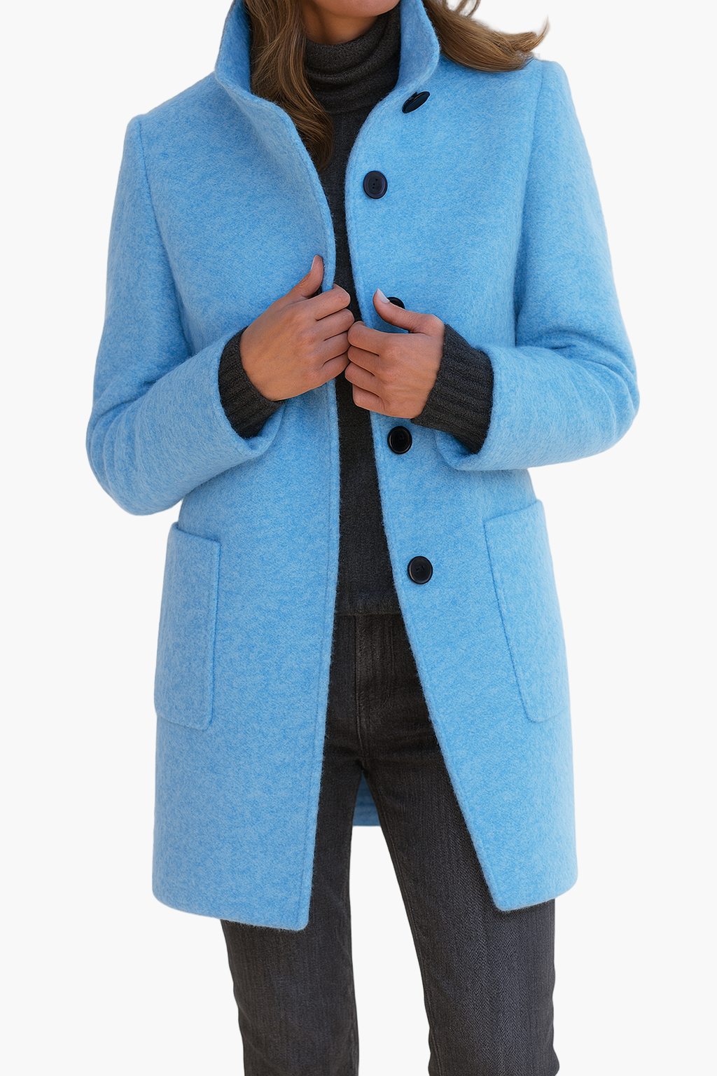 Stylische Übergangsjacke Damen Modern Elegant