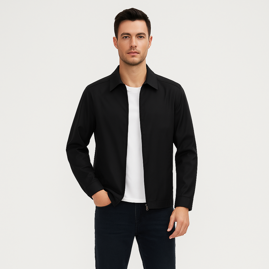 Herren Windbreaker Leicht Modern Sportlich - IdealeKleiden