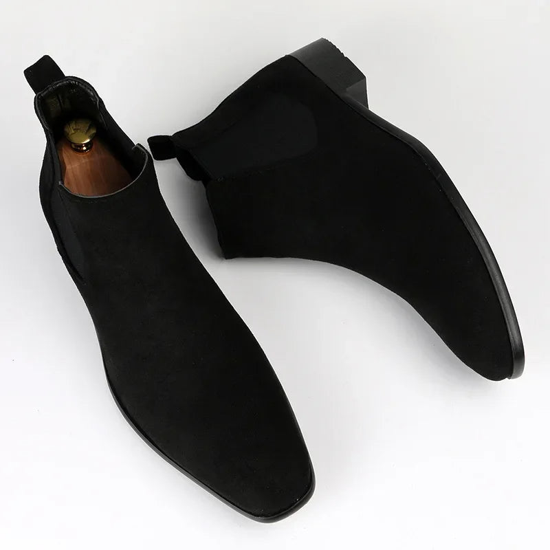 Herren Stiefel Wildleder Chic Design