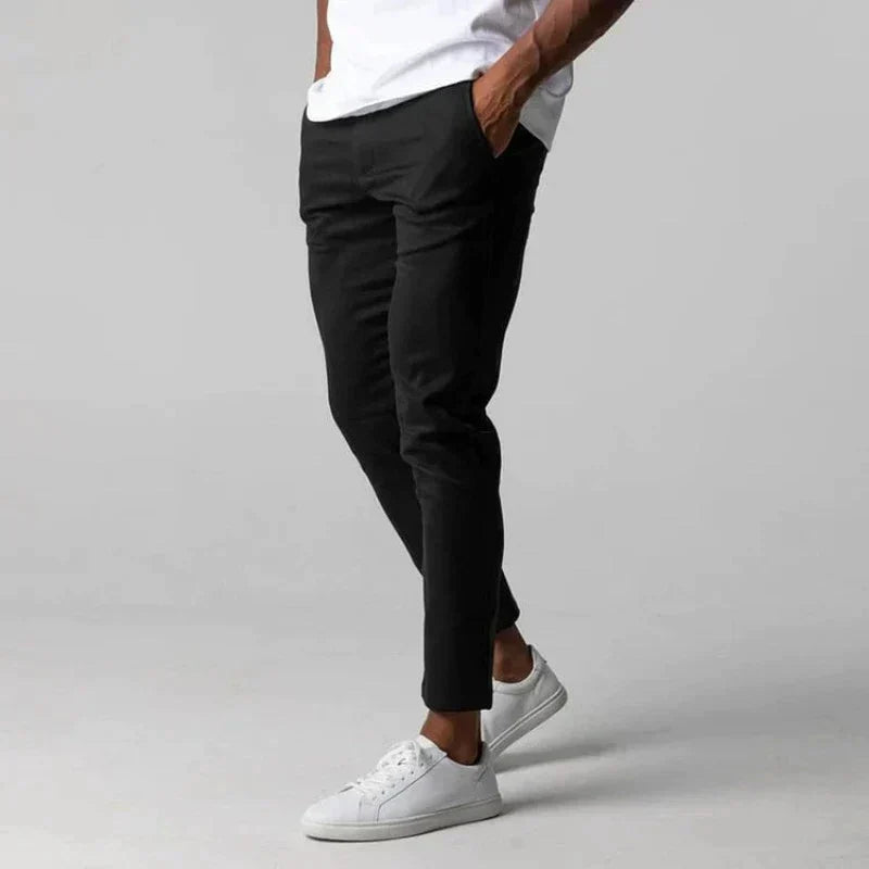 Slim Fit Herren Chinos elastisch