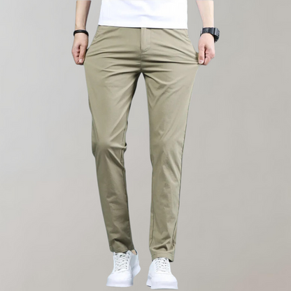 Bequeme Herren Chinos Elastische Stretchhose - IdealeKleiden