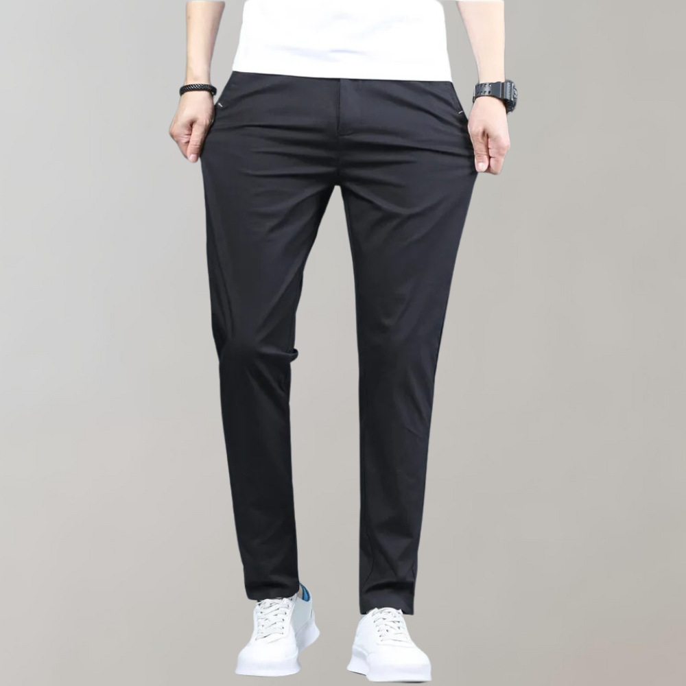 Bequeme Herren Chinos Elastische Stretchhose