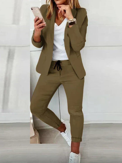 Eleganter Damen Blazer Anzug Klassisch
