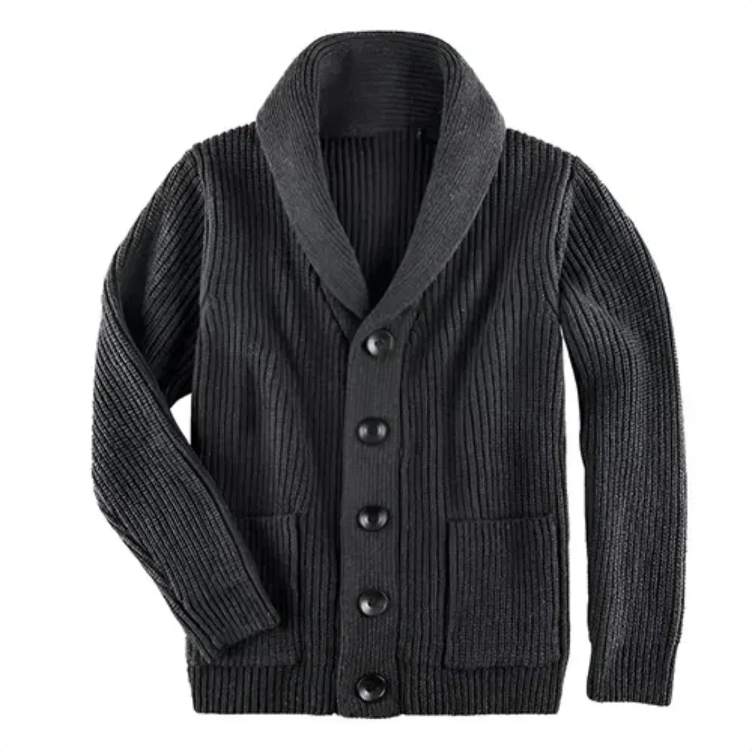 Herren Strickjacke Warm Chunky Design
