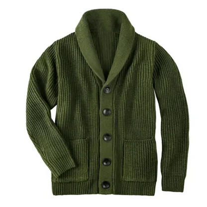 Herren Strickjacke Warm Chunky Design