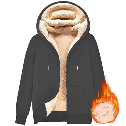 Weiches Winter-Hoodie aus Merinowolle