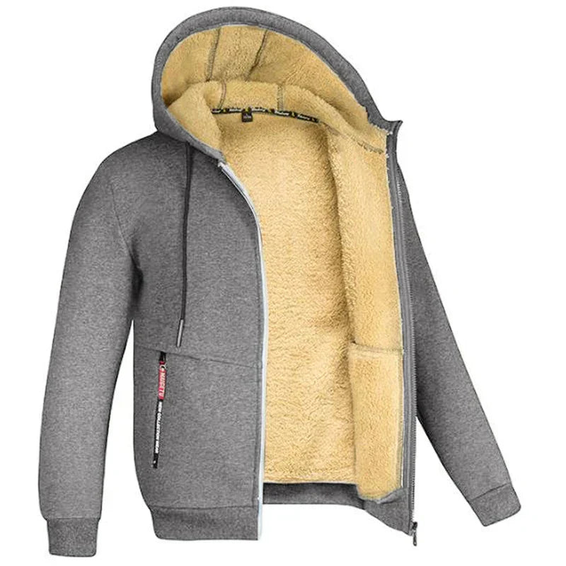 Weiches Winter-Hoodie aus Merinowolle