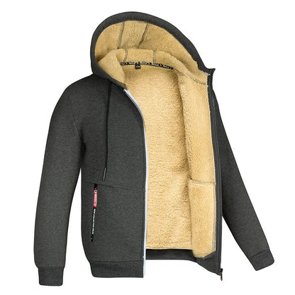 Weiches Winter-Hoodie aus Merinowolle