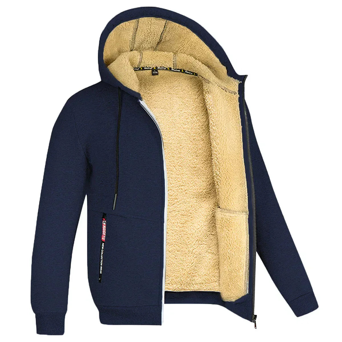 Weiches Winter-Hoodie aus Merinowolle