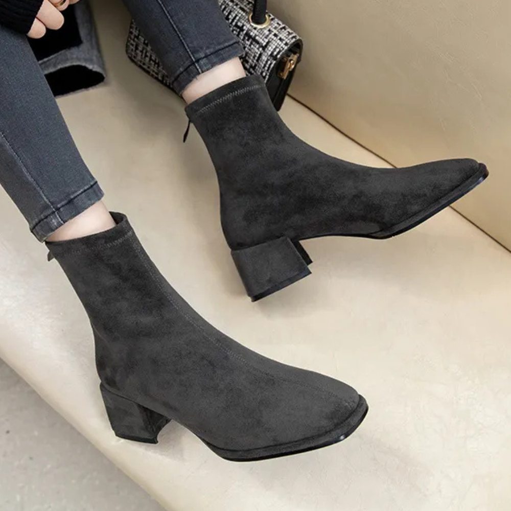 Elegante Damen Stiefeletten Klassisch und Bequem