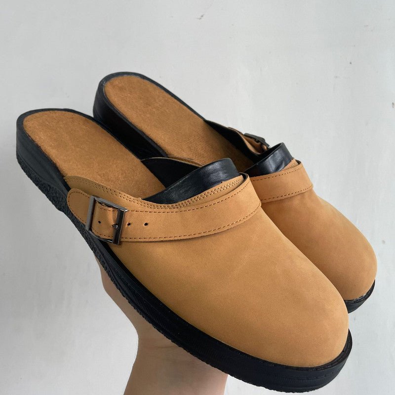 Retro Clogs Herren Mules Bequem