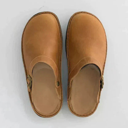 Retro Clogs Herren Mules Bequem - IdealeKleiden