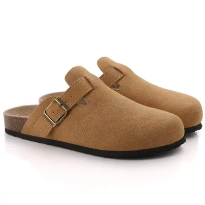 Bequeme Herren Clogs aus Wildleder