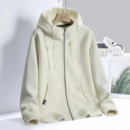 Weiches Fleece-Hoodie Damen Elegant