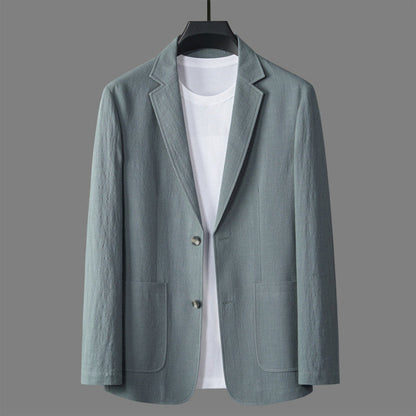 Sommer Blazer Leinen Elegant