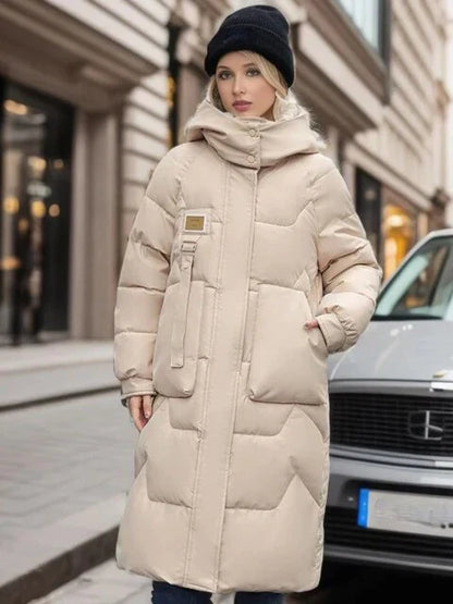 Klassische Winterjacke Damen Warm Isoliert