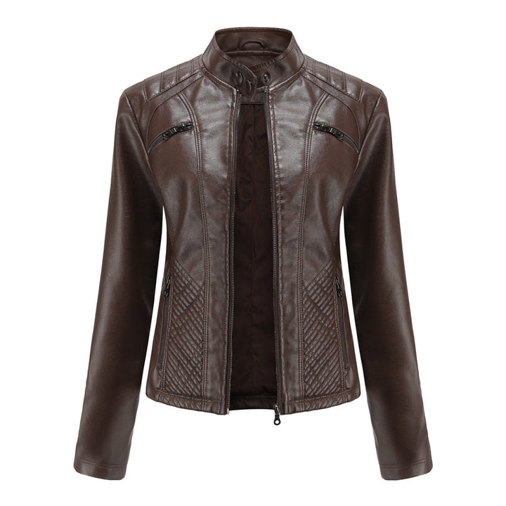 Modische Damenjacke Schulterpolster Design