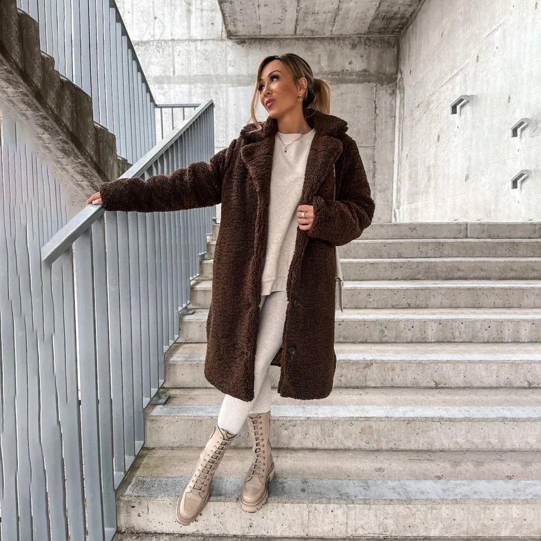 Stilvoller Wintermantel Weich und Warm