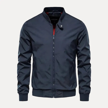 Modische Bomberjacke Stehkragen Style
