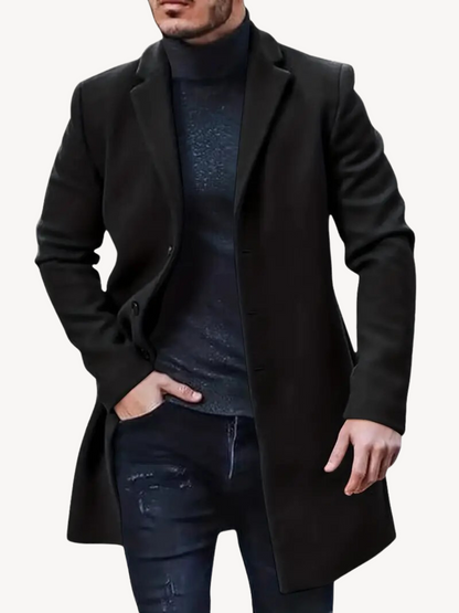 Klassischer Trenchcoat Maßgeschneidert Mittellang