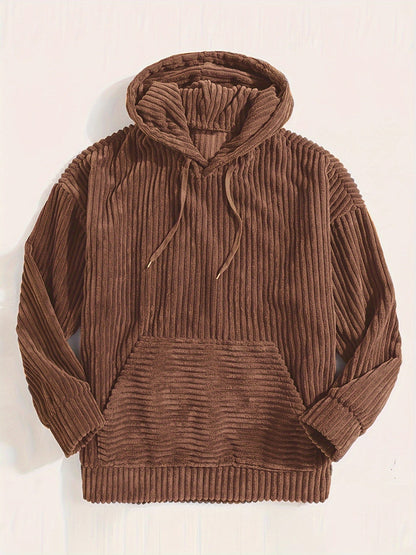 Herren Hoodie Warm Bequem Sportlich - IdealeKleiden