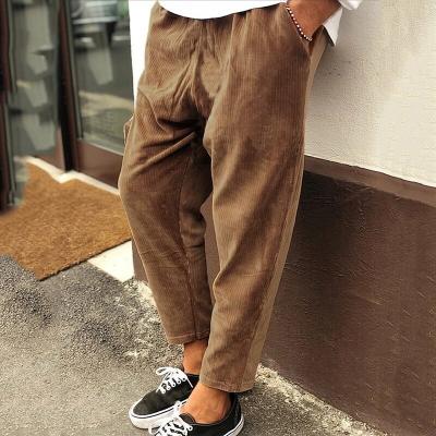 Herren Cordhose Bequem Lockere Fit - IdealeKleiden