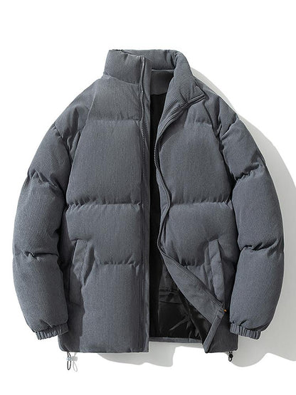 Wattierte Herren Winterjacke Warm Isoliert