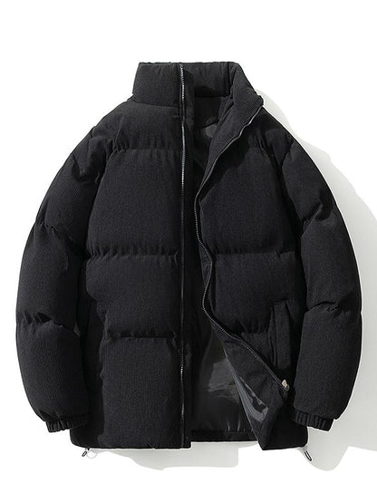 Wattierte Herren Winterjacke Warm Isoliert