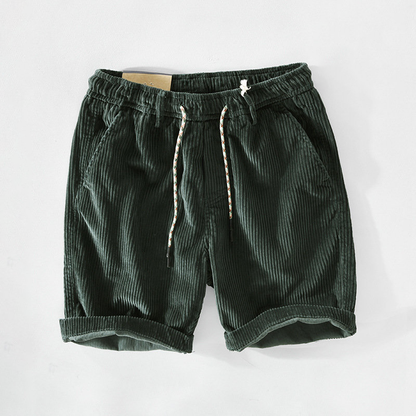 Sommer Cordshorts Bequem für Männer