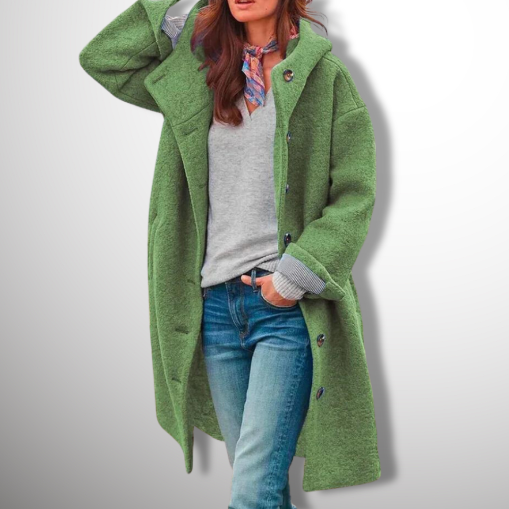 Stylischer Herbstmantel Damen Modisch Elegannt