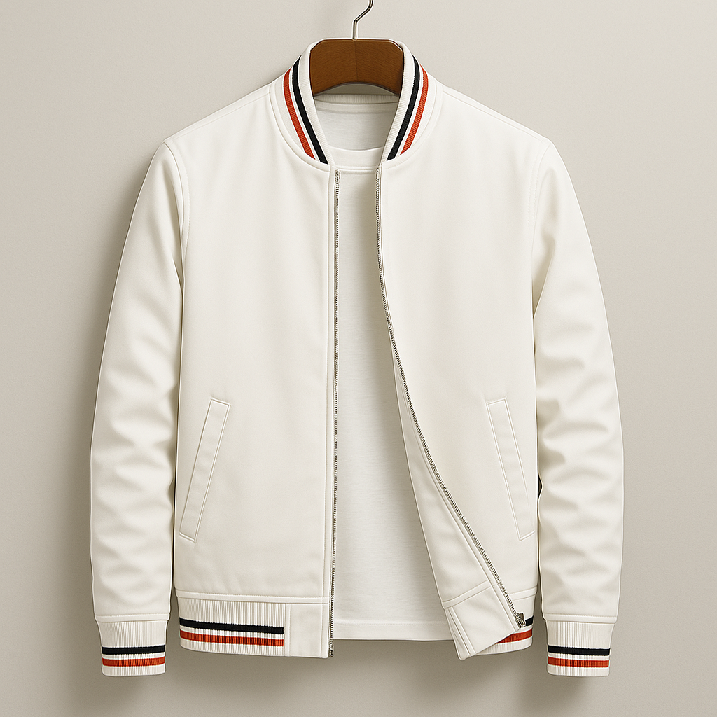 Moderne Herren Bomberjacke Slim Fit Stilisch