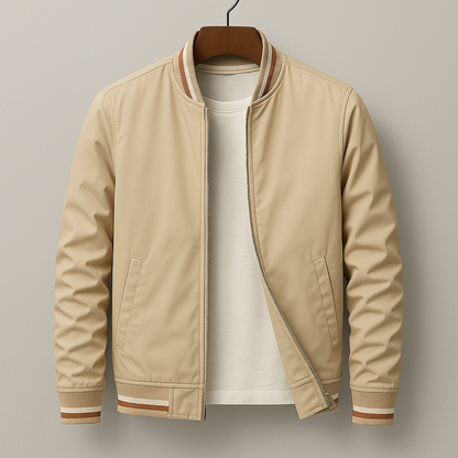 Moderne Herren Bomberjacke Slim Fit Stilisch