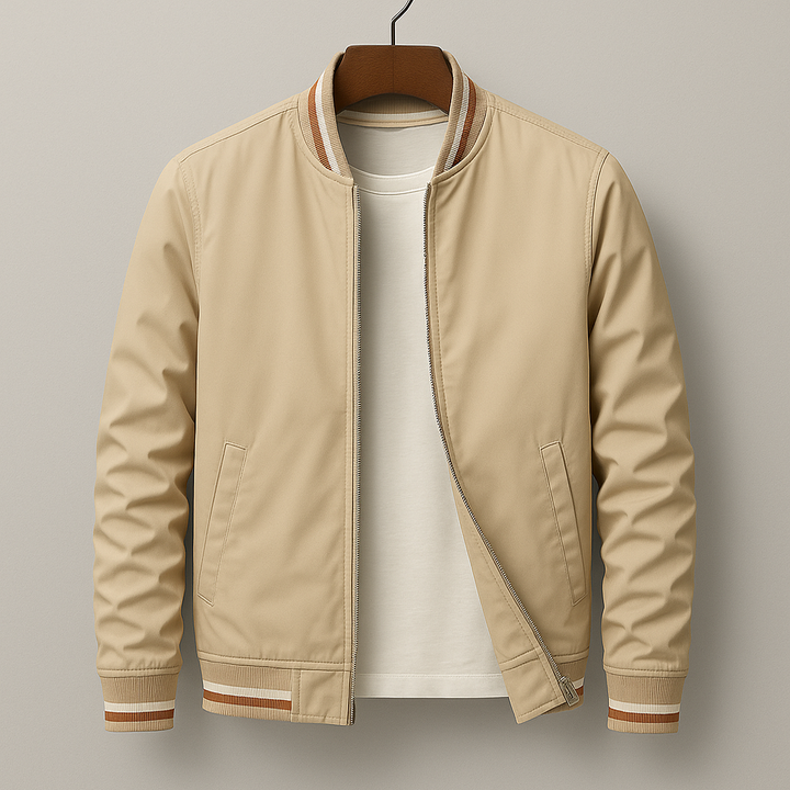 Moderne Herren Bomberjacke Slim Fit Stilisch