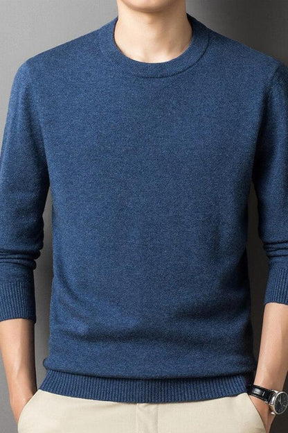 Herren Pullover Langarm Warm Gemütlich