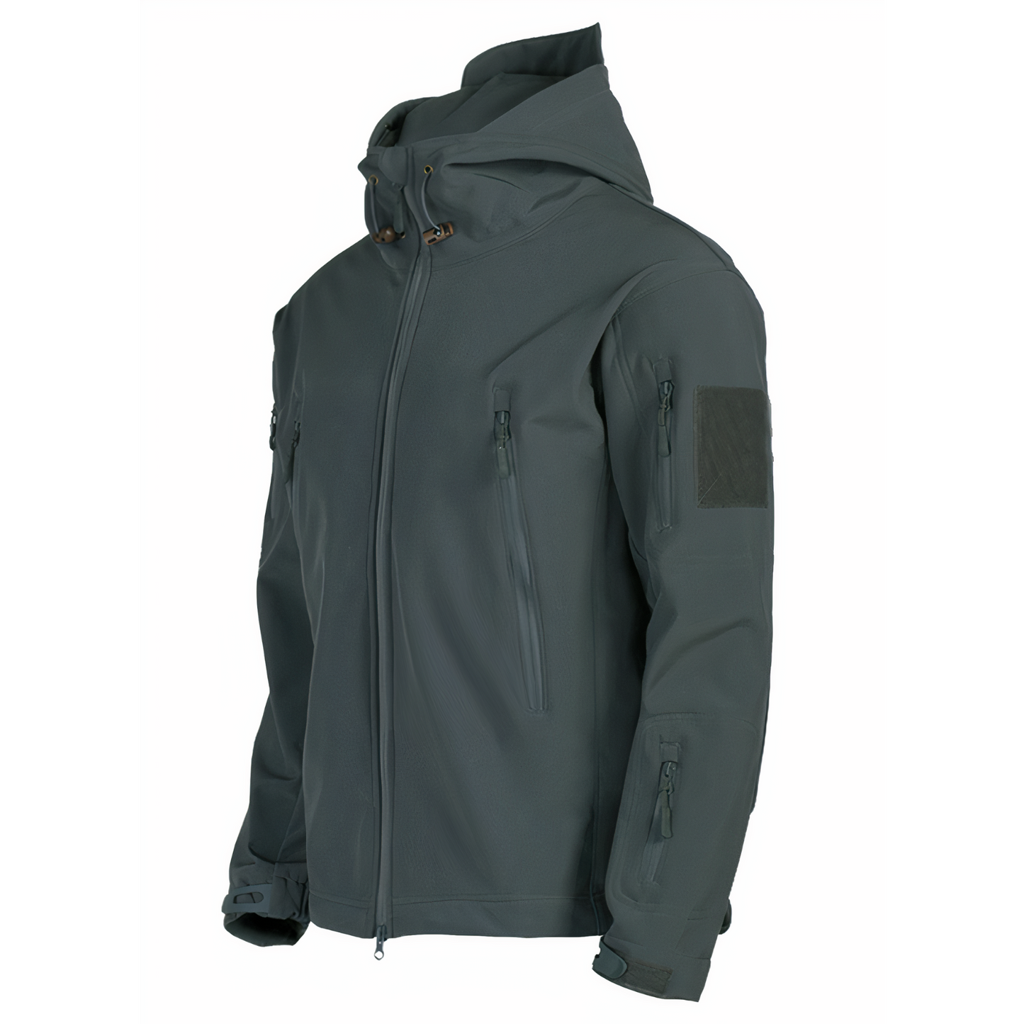 Wasserdichte Outdoorjacke mit Kapuze
