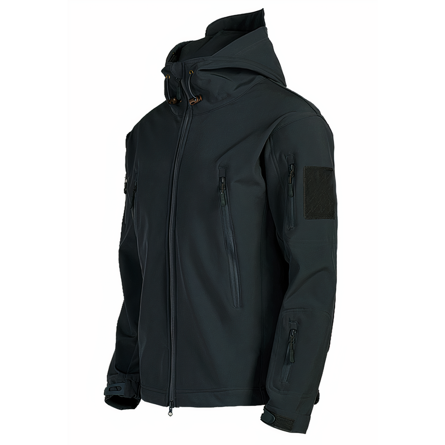 Wasserdichte Outdoorjacke mit Kapuze