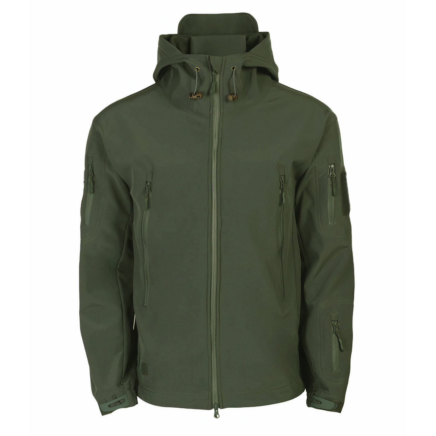 Wasserdichte Outdoorjacke mit Kapuze - IdealeKleiden