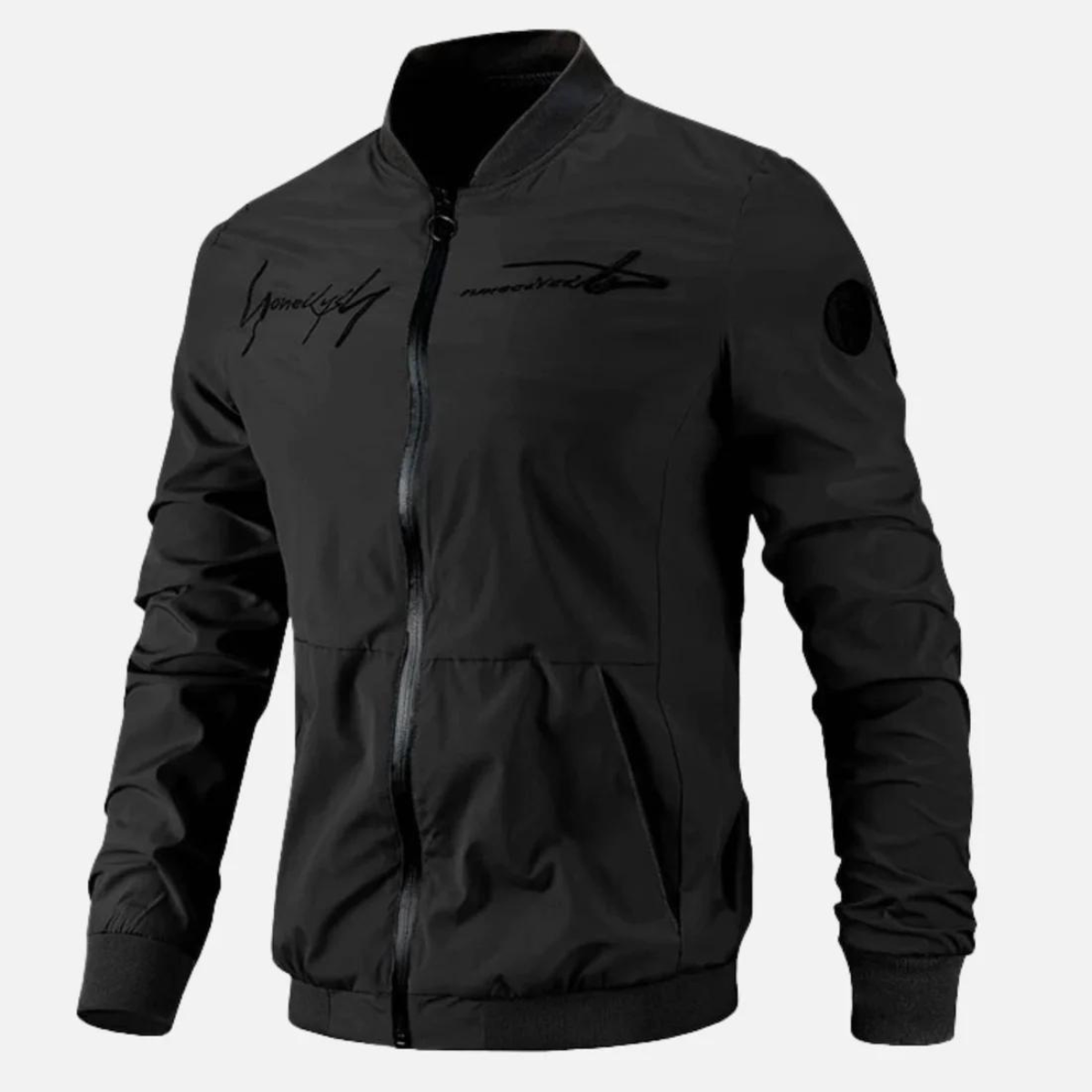 Moderne Bomberjacke mit Stickerei