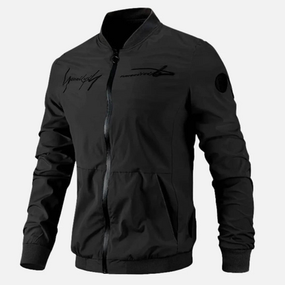 Moderne Bomberjacke mit Stickerei