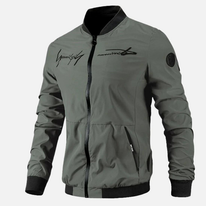 Moderne Bomberjacke mit Stickerei