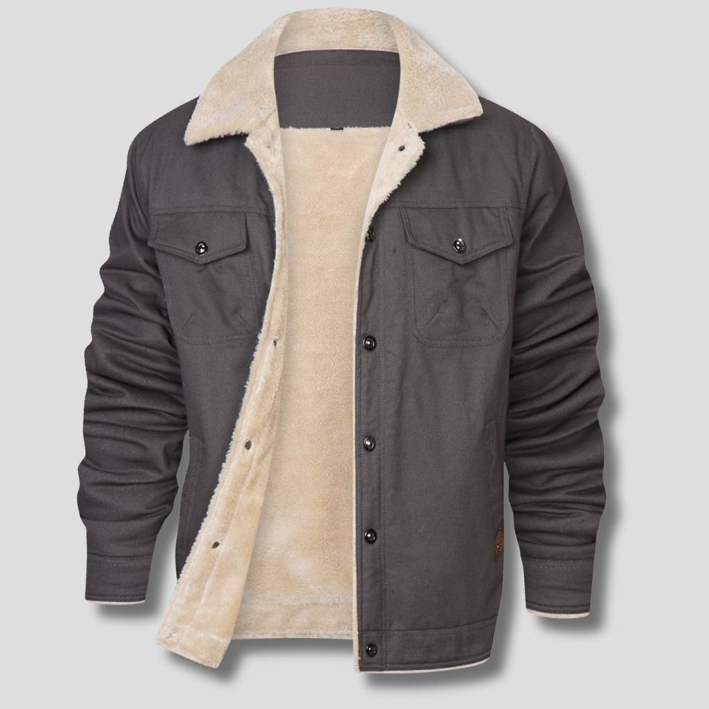 Stylische Herrenjacke Retro Bomber Look