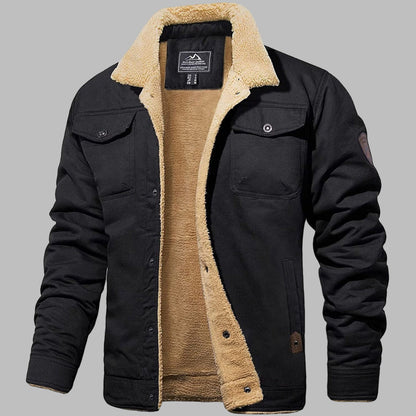 Stylische Herrenjacke Retro Bomber Look