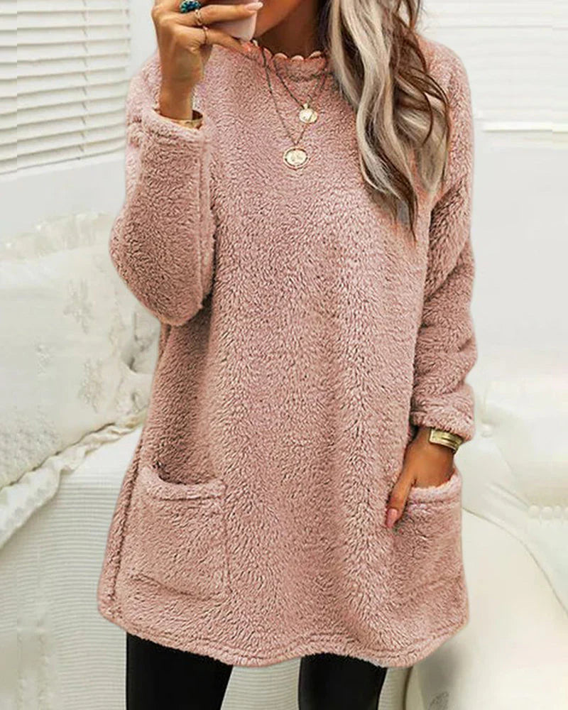 Eleganter Damen Pullover Winter