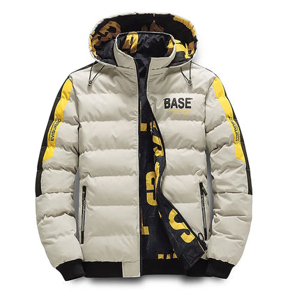 Herren Winterjacke Warm Daunenfutter