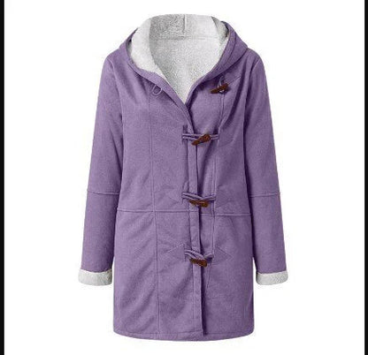 Damen Wintermantel Lässig Warm Modern