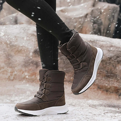 Wasserabweisende Stiefel Mittelhohe Combat Boots Klettverschluss