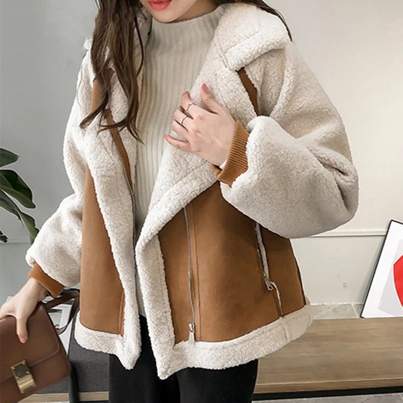 Weiche Fleecejacke Damen Bequem - IdealeKleiden