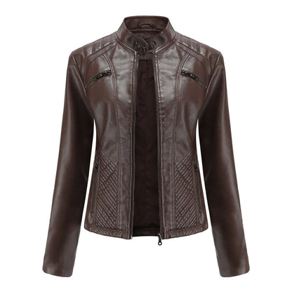 Lederjacke Classic Stil Elegant