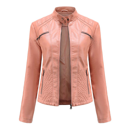 Lederjacke Classic Stil Elegant